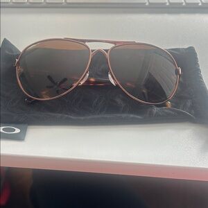 Oakley Feedback Rose gold Prizm p sunglasses